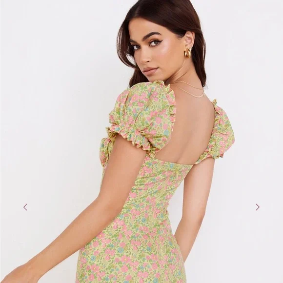 House of CB Floral Mini Dress - Picture 3 of 5